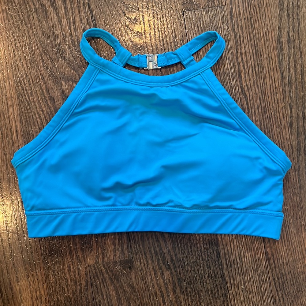 Blue BuffBunny caterina sports bra